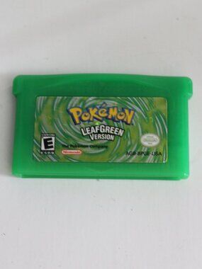 Pokémon Leaf Green  Game Boy Advance Authentic Game Only